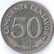 Боливия 1965-1980 50 сентаво