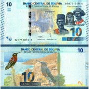 Боливия бона (248) 10 боливиано 2018 Боливия бона (248) 10 боливиано 2018