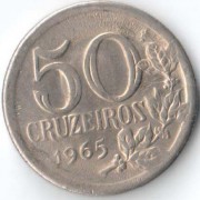Бразилия 1965 50 крузейро