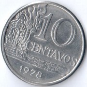 Бразилия 1978 10 сентаво