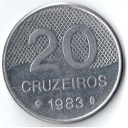 Бразилия 1983 20 крузейро