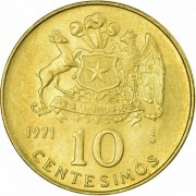 Чили 1971 10 сентесимо Чили 1971 10 сентесимо