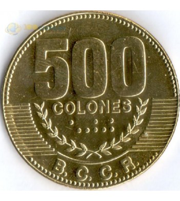 Коста-Рика 2006-2015 500 колон