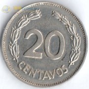 Эквадор 1959-1972 20 сентаво Эквадор 1959-1972 20 сентаво