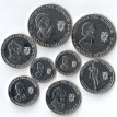 Эквадор 2023 набор 8 монет Исторические деятели
