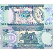 Гайана бона (036e) 100 долларов 2022