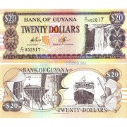 Гайана бона (030e) 20 долларов 1996 Гайана бона (030e) 20 долларов 1996