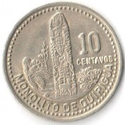 Гватемала 1976-2008 10 сентаво