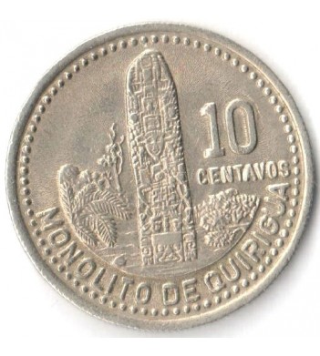 Гватемала 1976-2008 10 сентаво
