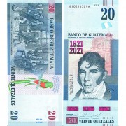 Гватемала бона 20 кетцаль 2020 юбилейная Гватемала бона 20 кетцаль 2020 юбилейная