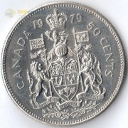 Канада 1978-1989 50 центов