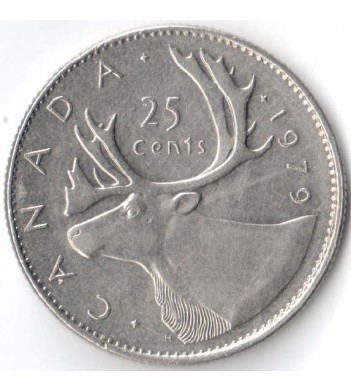 Канада 1979 25 центов Олень