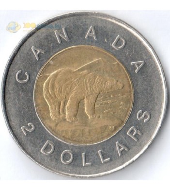Канада 1996-2003 2 доллара