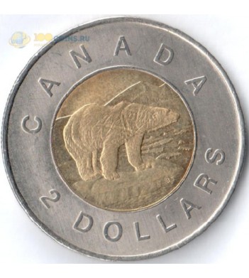 Канада 2003-2006 2 доллара