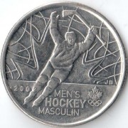 Канада 2009 25 центов Хоккей Солт-Лейк-Сити