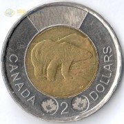 Канада 2012-2019 2 доллара