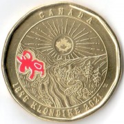 Канада 2021 1 доллар Золотая лихорадка