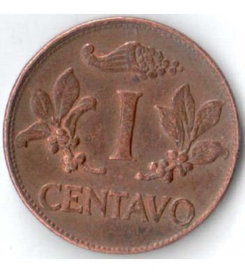 Колумбия 1969 1 сентаво