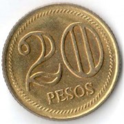 Колумбия 2004 20 песо