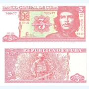 Куба бона (127a) 3 песо 2004 Че Гевара Куба бона (127a) 3 песо 2004 Че Гевара