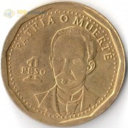 Куба 1991-2017 1 песо Хосе Марти