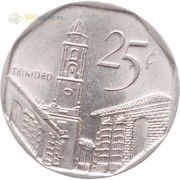 Куба 1994-2018 25 сентаво Церковь