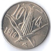 Мексика 1974-1980 10 сентаво Мексика 1974-1980 10 сентаво