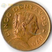 Мексика 1976 5 сентаво Мексика 1976 5 сентаво