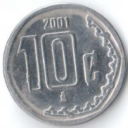 Мексика 2001 10 сентаво Мексика 2001 10 сентаво