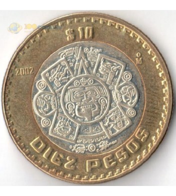Мексика 1997-2019 10 песо