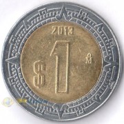 Мексика 2013 1 песо Мексика 2013 1 песо
