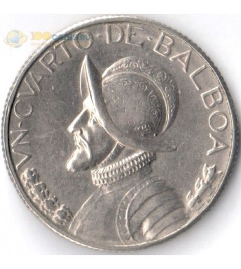 Панама 1966-1993 1/4 бальбоа