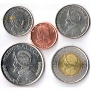 Панама 2017-2019 набор 5 монет