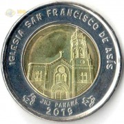 Панама 2019 1 бальбоа Церковь Иглесиа Сан-Франциско