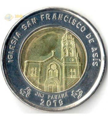 Панама 2019 1 бальбоа Церковь Иглесиа Сан-Франциско