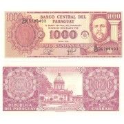 Парагвай бона (214a) 1000 гуарани 1998 Парагвай бона (214a) 1000 гуарани 1998