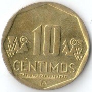 Перу 2016 10 сентимо