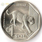 Перу 2018 1 соль Ягуар
