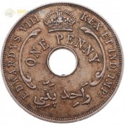 Британская Западная Африка 1936 1 пенни Британская Западная Африка 1936 1 пенни