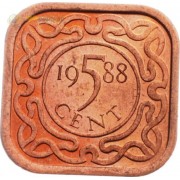 Суринам 1987-2015 5 центов