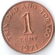 Тринидад и Тобаго 1966-1973 1 цент