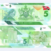 Тринидад и Тобаго бона (061) 5 долларов 2020 Тринидад и Тобаго бона (061) 5 долларов 2020