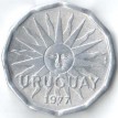 Уругвай 1977 2 сентесимо