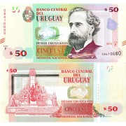 Уругвай бона (094) 50 песо 2015