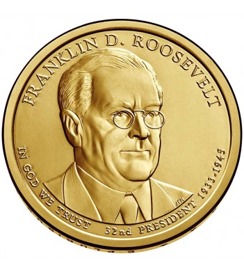 США 2014 1 доллар Президенты Франклин Рузвельт 32 (P)