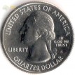 Монета США 25 центов 2019 квотер №49 Парк Сан-Антонио (S)