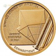 США 2020 №6 1 доллар Инновации Шкала Гербера (D)