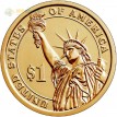 США 2020 1 доллар Президенты Джордж Герберт Уокер Буш №41 (P)