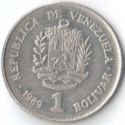 Венесуэла 1989 1 боливар