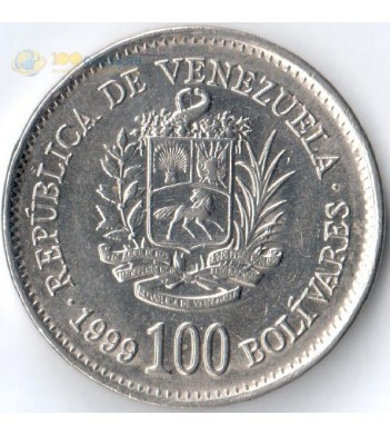 Венесуэла 1999 100 боливар